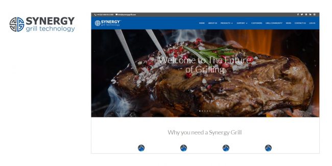 Synergy Grill Technology Grill Website