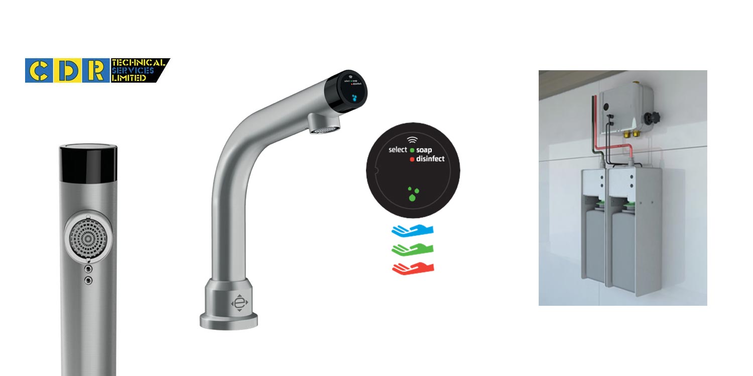 The PURE Non Contact Water Tap that reduces water consumption by 70%