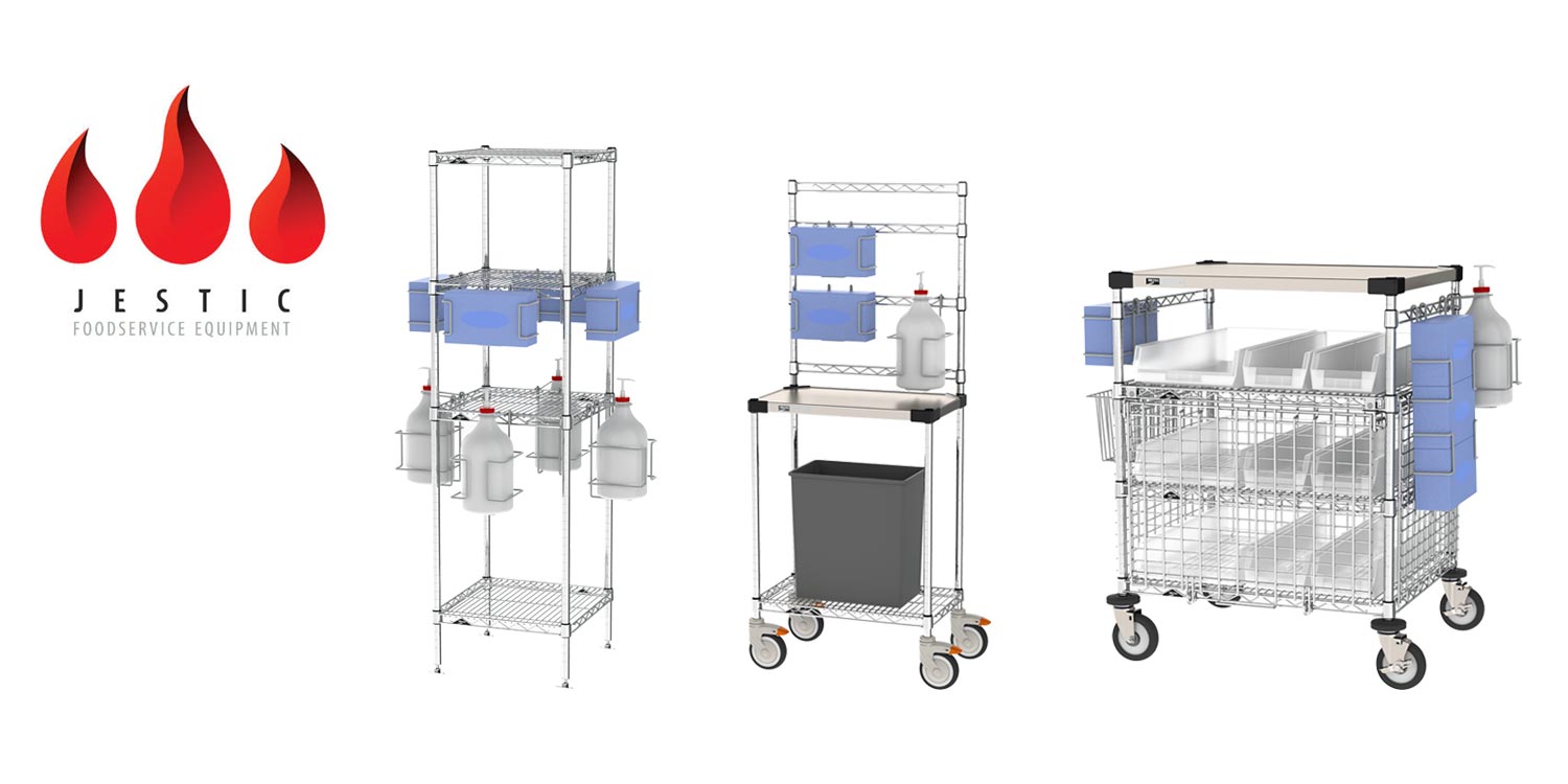 Jestic adds PPE storage solutions to Metro range