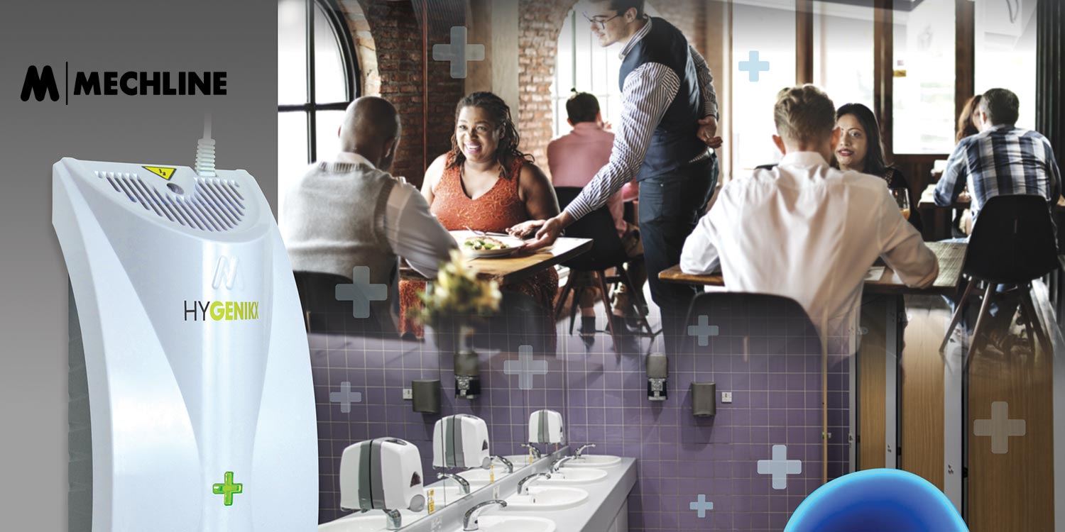 Mechline extends HyGenikx range with fan assisted model for larger occupied areas