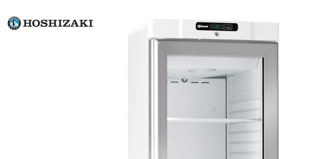 Hoshizaki adds Glass Door Freezer to popular Gram Compact range