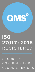 ISO 27017 2015 Badge Grey