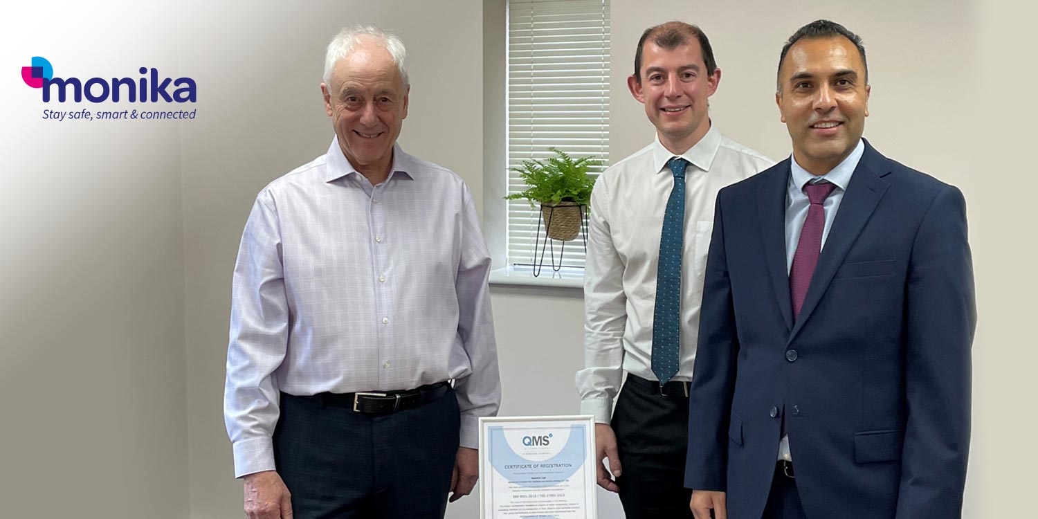 Monika sets new standards with ISO accreditations