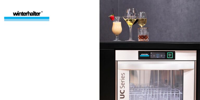 Sparkling glass made easy with the UC Excellence-iPlus from Winterhalter