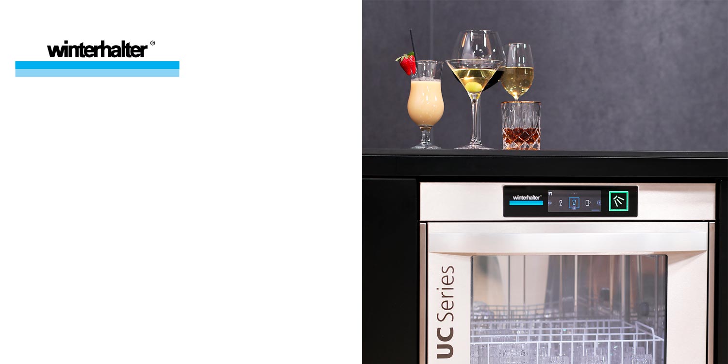 Sparkling glass made easy with the UC Excellence-iPlus from Winterhalter