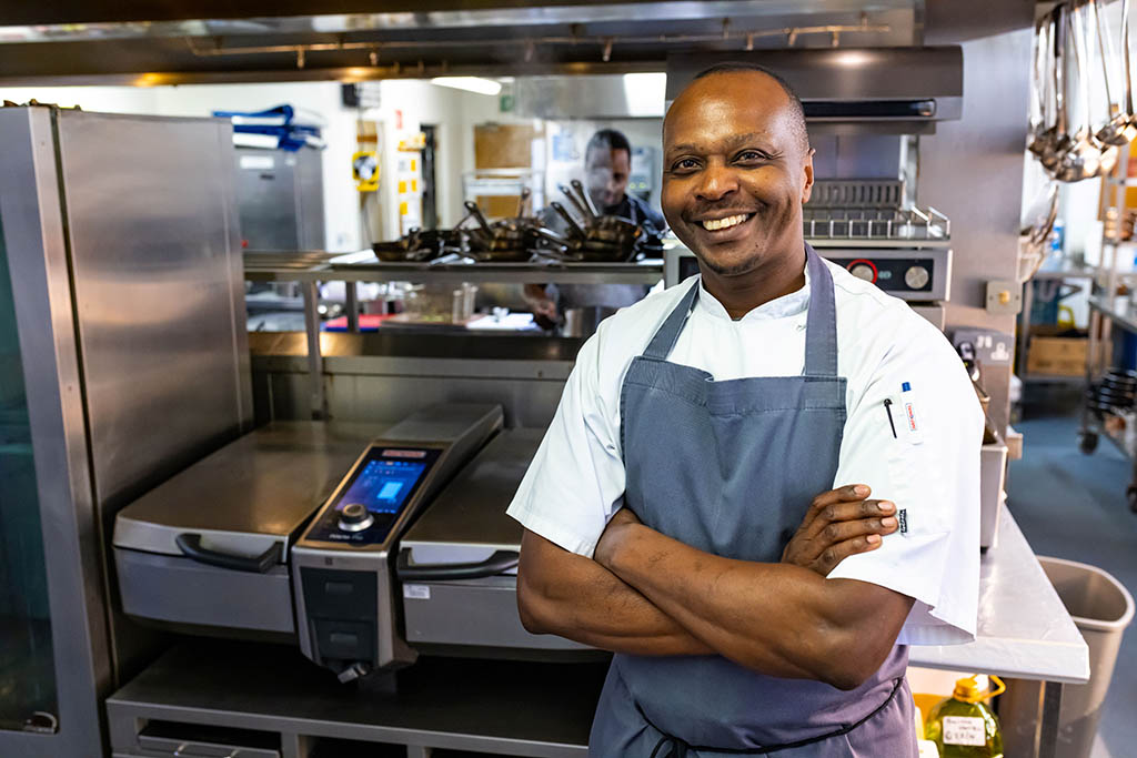 Head Chef Charles Gachomo, The Smiths at Gretna Green Hotel_Rational