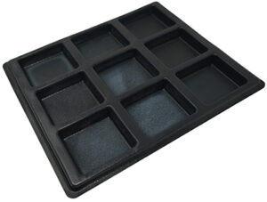 9x square mould