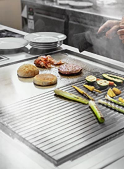 Multifunctional frytop