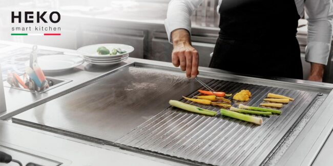 Multifunctional frytop: advanced technology, efficiency and quality for professional kitchens