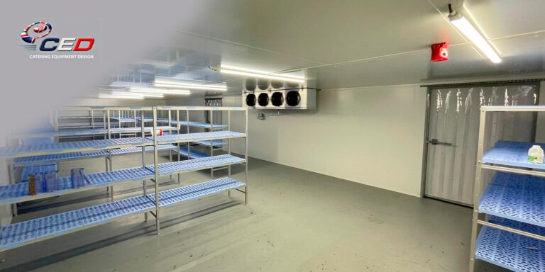 Tournus racking with removable shelves