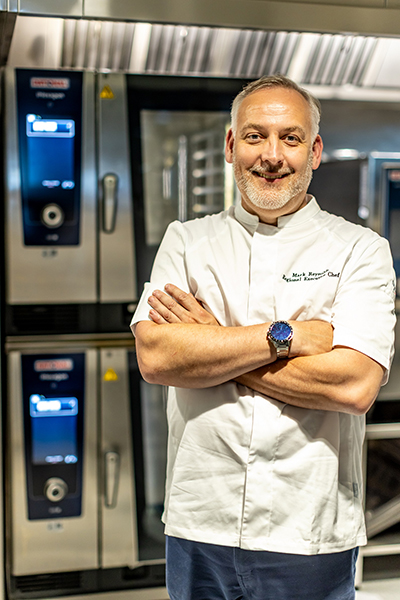 UK Tottenham Hotspur Mark Reynolds, Regional Executive Chef for Levy in London