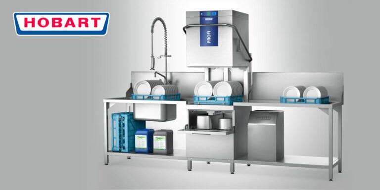 Hobart Two Level Washer Doubles Capacity in a Single Footprint